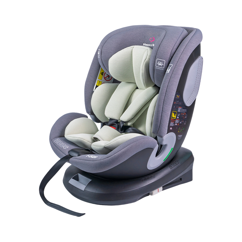 ISOFIX + top tether 360 Rotation Rearward/Forward Facing I-Size Baby Car Seat 40-150cm