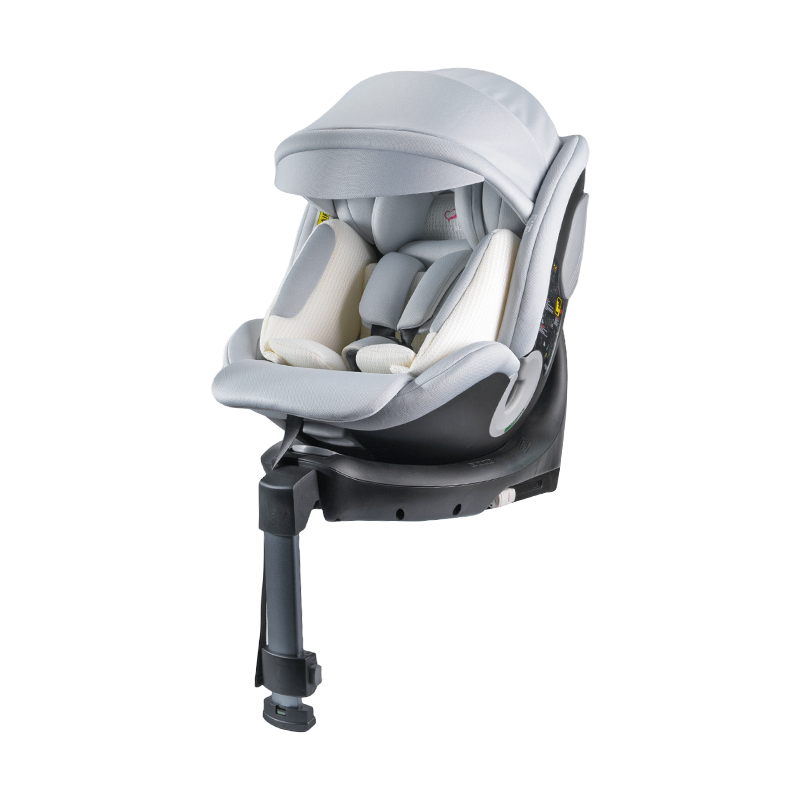 ISO FIX + support leg 360 Rotation Rearward/Forward facing baby car seat 40-150cm