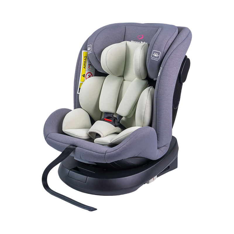 ISOFIX + top tether 360 Rotation Rearward/Forward Facing Baby Car Safety Seat 40-150cm